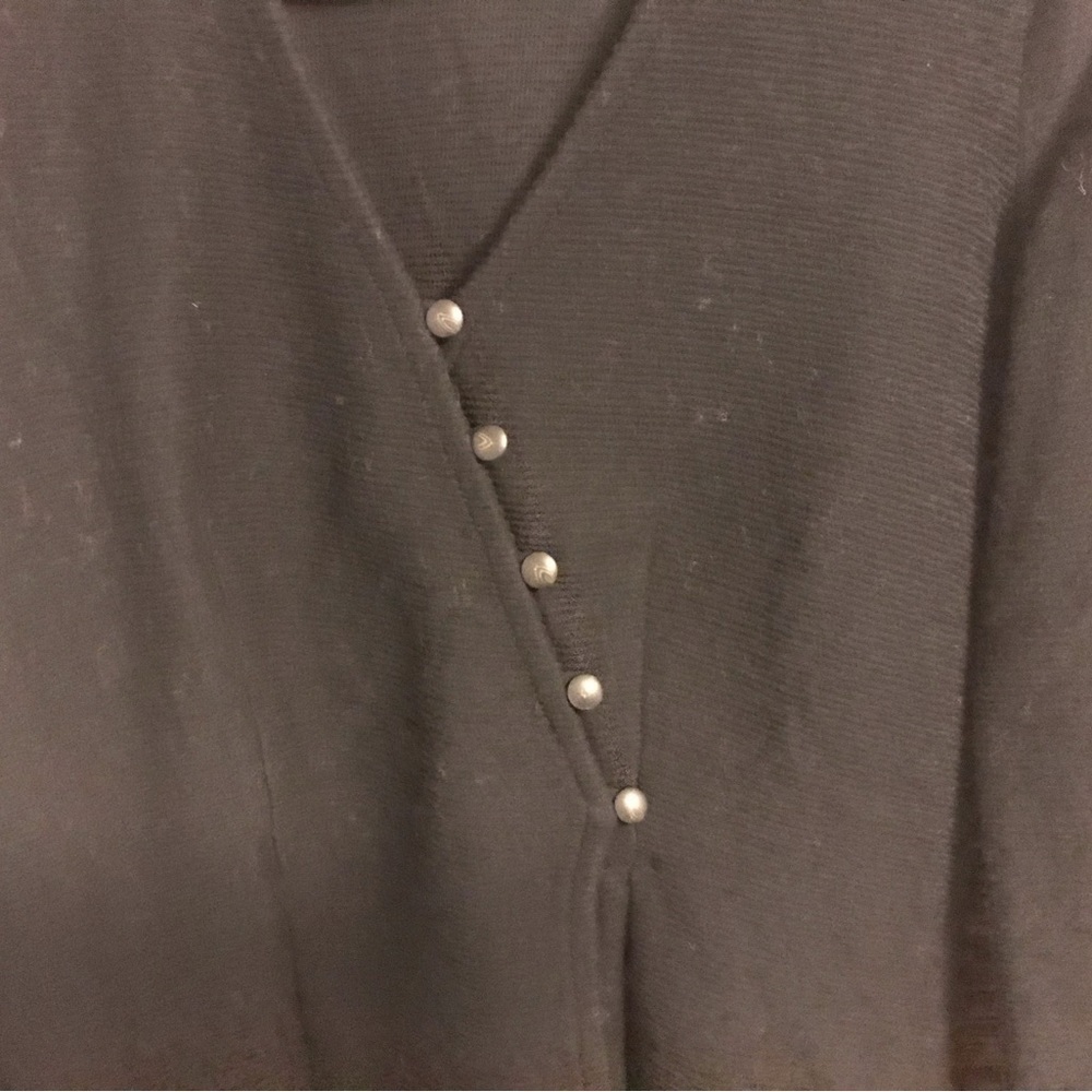Texture & Thread Madewell Button-Wrap Top - Picture 7 of 7